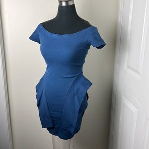 Lovely Day Off Shoulder Bodycon Mini Dress Size Medium